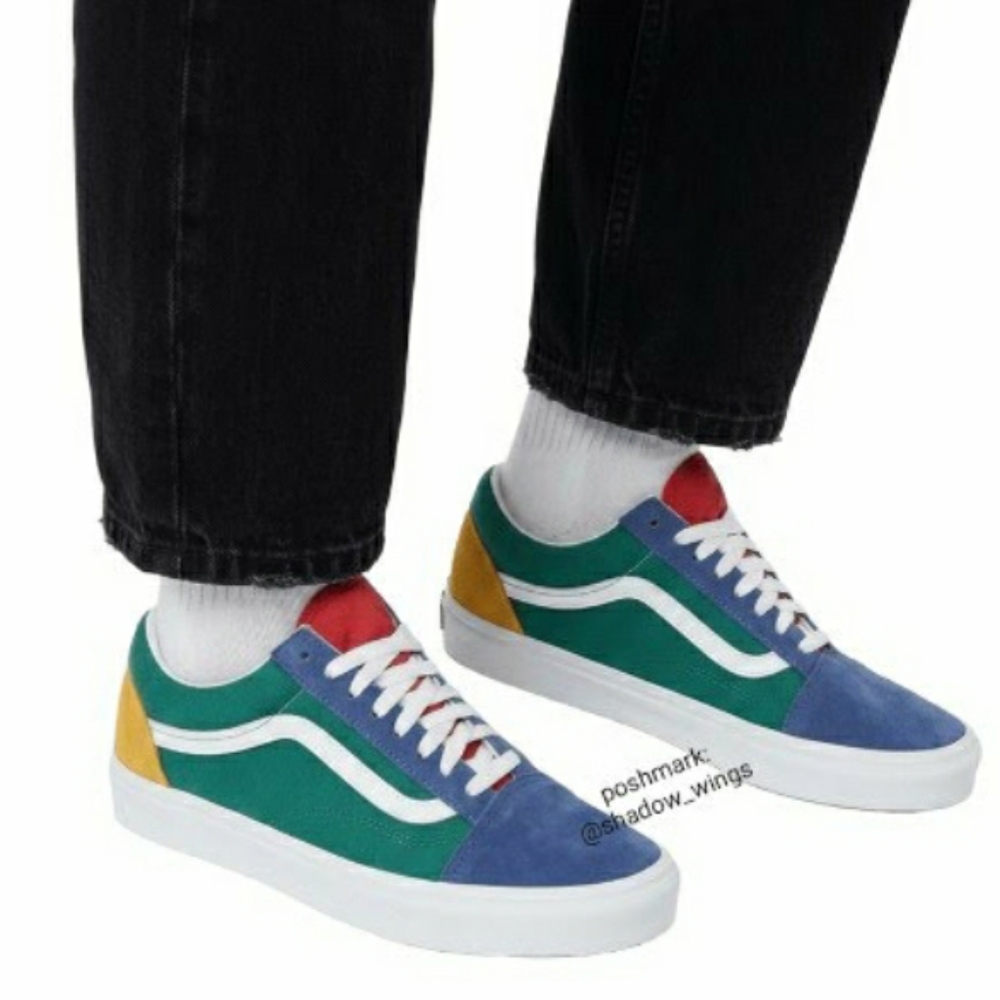 Vans Old Skool Yacht Club Sneakers / Men's 9 Women's 10.5 Multicolor Skate Shoes